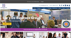 Desktop Screenshot of letsdobusinessgroup.co.uk